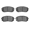 1311-1295-00 3000-Series Semi-Metallic Brake Pads, 2007-2017 Kia/Hyundai/Genesis, Position: Front - image 1