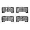 1311-1356-00 3000-Series Semi-Metallic Brake Pads, 2008-2020 Multiple Makes/Models, Position: Rear,Front