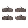 1311-1431-00 3000-Series Semi-Metallic Brake Pads, 2010-2011 Porsche, Position: Front - image 1