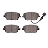 1311-1437-00 3000-Series Semi-Metallic Brake Pads, 2003-2007 Audi/Volkswagen, Position: Front - image 1