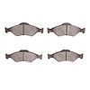 1311-1460-00 3000-Series Semi-Metallic Brake Pads, 2005-2009 Ford/Lincoln/Mercury/Mazda, Position: Front
