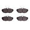 1311-1465-00 3000-Series Semi-Metallic Brake Pads, 2005-2014 Ford/Lincoln/Mercury/Mazda, Position: Rear - image 2