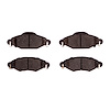 1311-1475-09 3000-Series Semi-Metallic Brake Pads & Hardware Kit, 1999-2005 Lexus/Toyota/Scion, Position: Front - image 1