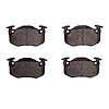 1311-1482-00 3000-Series Semi-Metallic Brake Pads, 2002-2010 Renault, Position: Rear