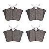 1311-1486-00 3000-Series Semi-Metallic Brake Pads, 2006-2009 Peugeot, Position: Rear