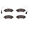1311-1490-00 3000-Series Semi-Metallic Brake Pads, 2014-2021 Mopar, Position: Rear - image 1