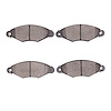 1311-1499-00 3000-Series Semi-Metallic Brake Pads, 2004-2008 Renault, Position: Front