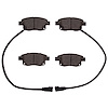 1311-1502-00 3000-Series Semi-Metallic Brake Pads, 2007-2013 Ford/Lincoln/Mercury/Mazda, Position: Rear - image 1