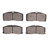 1311-1511-00 3000-Series Semi-Metallic Brake Pads, 2008-2009 Faw (Mexico), Position: Front