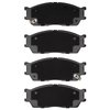 1311-1515-09 3000-Series Semi-Metallic Brake Pads & Hardware Kit, 2002-2005 Kia/Hyundai/Genesis, Position: Front - image 2