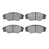 1311-1523-00 3000-Series Semi-Metallic Brake Pads, 2013-2015 Lexus/Toyota/Scion, Position: Front - image 1