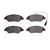 1311-1536-00 3000-Series Semi-Metallic Brake Pads, 2005-2009 Mopar, Position: Front