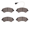 3000-Series Semi-Metallic Brake Pads, Multiple Makes/Models