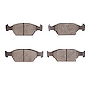 1311-1553-00 3000-Series Semi-Metallic Brake Pads, 2010-2014 Acura/Honda, Position: Front - image 1