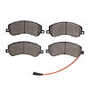 1311-1555-00 3000-Series Semi-Metallic Brake Pads, 2007-2017 Multiple Makes/Models, Position: Front