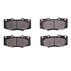 1311-1567-00 3000-Series Semi-Metallic Brake Pads, 2009-2015 Lexus/Toyota/Scion, Position: Front - image 1