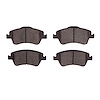 1311-1571-00 3000-Series Semi-Metallic Brake Pads, 2009-2015 Lexus/Toyota/Scion, Position: Front - image 1