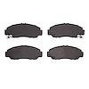 1311-1608-00 3000-Series Semi-Metallic Brake Pads, 2003-2021 Acura/Honda, Position: Front