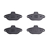 1311-1619-00 3000-Series Semi-Metallic Brake Pads, 2006-2011 Mopar, Position: Front