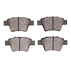 1311-1621-00 3000-Series Semi-Metallic Brake Pads, 2007-2014 Peugeot, Position: Rear - image 1