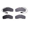1311-1622-00 3000-Series Semi-Metallic Brake Pads, 2008-2016 Infiniti/Nissan, Position: Front - image 2