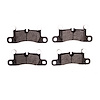 1311-1655-00 3000-Series Semi-Metallic Brake Pads, Fits Select Porsche, Position: Rear - image 1