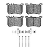 1311-1670-01 3000-Series Semi-Metallic Brake Pads & Hardware Kit, 2013-2020 Mercedes-Benz, Position: Front - image 1