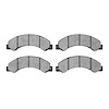 1311-1695-00 3000-Series Semi-Metallic Brake Pads, 2012-2020 Hino, Position: Fr & Rr - image 1