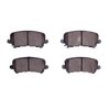 1311-1724-00 3000-Series Semi-Metallic Brake Pads, Fits Select Acura/Honda, Position: Rear - image 2