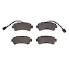 1311-1746-00 3000-Series Semi-Metallic Brake Pads, 2014-2021 Mopar, Position: Rear - image 1