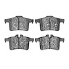 1311-1747-00 3000-Series Semi-Metallic Brake Pads, 2013-2015 Jaguar, Position: Rear - image 1