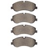 1311-1787-09 3000-Series Semi-Metallic Brake Pads & Hardware Kit, 2014-2019 Ford/Lincoln/Mercury/Mazda, Position: Front