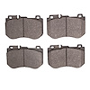 1311-1862-00 3000-Series Semi-Metallic Brake Pads, 2015-2018 Mercedes-Benz, Position: Front - image 1