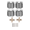 1311-1868-02 3000-Series Semi-Metallic Brake Pads & Hardware Kit, 2019-2021 BMW, Position: Front - image 1