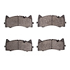 1311-1873-00 3000-Series Semi-Metallic Brake Pads, 2015-2021 Mercedes-Benz, Position: Front - image 1