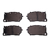 1311-1899-00 3000-Series Semi-Metallic Brake Pads, Fits Select Multiple Makes/Models, Position: Front - image 1