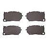 1311-1899-10 3000-Series Semi-Metallic Brake Pads, 2019-2021 Porsche, Position: Front - image 1