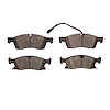 1311-1904-20 3000-Series Semi-Metallic Brake Pads, Fits Select Maserati, Position: Front - image 1
