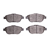 1311-1933-00 3000-Series Semi-Metallic Brake Pads, 2014-2018 Peugeot, Position: Front