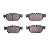 1311-1966-00 3000-Series Semi-Metallic Brake Pads, 2016-2017 Peugeot, Position: Front