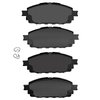 1311-2006-00 3000-Series Semi-Metallic Brake Pads, 2016-2018 Lexus/Toyota/Scion, Position: Front - image 2
