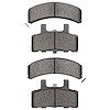 1400-0369-00 Ultimate-Duty Brake Pads Kit, 1988-2002 Multiple Makes/Models, Position: Front - image 1