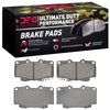 1400-0436-00 Ultimate-Duty Brake Pads Kit, 1995-2008 Lexus/Toyota/Scion, Position: Front - image 4