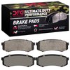 1400-0606-00 Ultimate-Duty Brake Pads Kit, Fits Select Multiple Makes/Models, Position: Rear - image 4