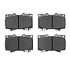 1400-0772-00 Ultimate-Duty Brake Pads Kit, 1998-2007 Lexus/Toyota/Scion, Position: Front - image 1