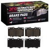 1400-0772-00 Ultimate-Duty Brake Pads Kit, 1998-2007 Lexus/Toyota/Scion, Position: Front - image 4