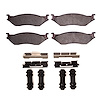 1400-0777-01 Ultimate-Duty Brake Pads & Hardware Kit, 1999-2010 Ford/Lincoln/Mercury/Mazda, Position: Fr,Fr & Rr,Front,Rear,Rr