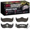 1400-1041-00 Ultimate-Duty Brake Pads Kit, 2004-2015 Infiniti/Nissan, Position: Rear - image 4