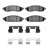 1400-1183-01 Ultimate-Duty Brake Pads & Hardware Kit, 2004-2007 Infiniti/Nissan, Position: Front - image 1