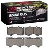 1400-1303-00 Ultimate-Duty Brake Pads Kit, Fits Select Lexus/Toyota/Scion, Position: Front - image 4